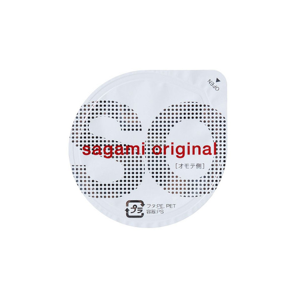 Ультратонкие презервативы Sagami Original 0.02 - 2 шт.