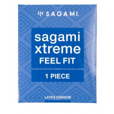 Презерватив Sagami Xtreme Feel Fit 3D - 1 шт.