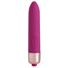 Ярко-розовая гладкая вибропуля Afternoon Delight Bullet Vibrator - 9 см.