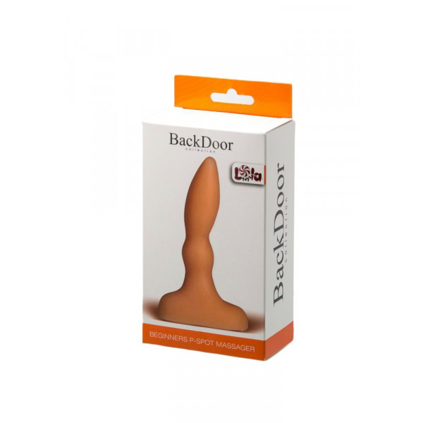 Анальный стимулятор телесного цвета Beginners p-spot massager - 11 см.