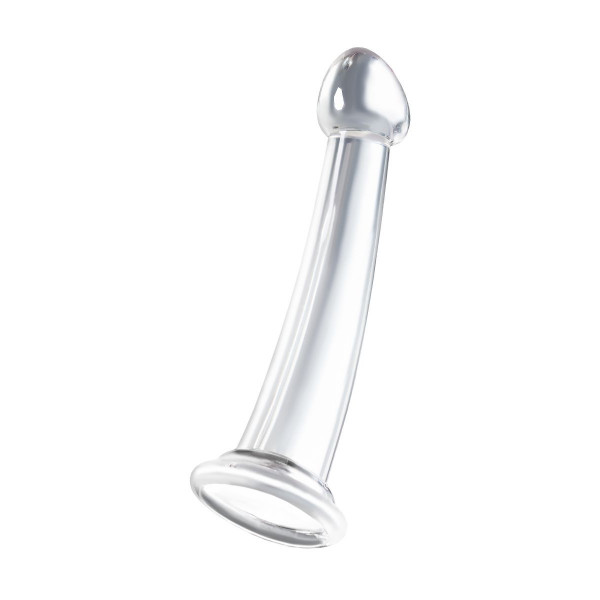 Прозрачный фаллоимитатор Jelly Dildo S - 15,5 см.