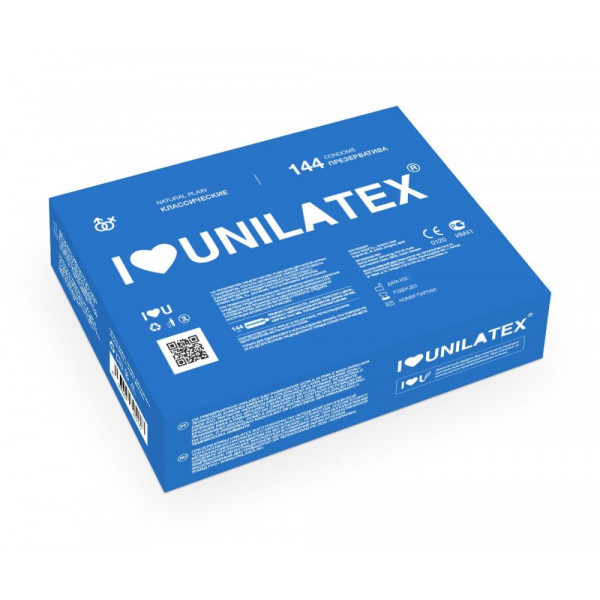 Классические презервативы Unilatex Natural Plain - 144 шт.