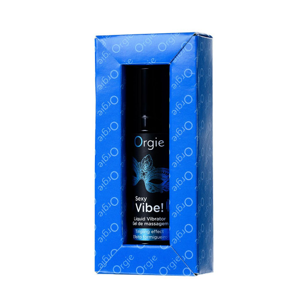 Гель для массажа ORGIE Sexy Vibe Liquid Vibrator с эффектом вибрации - 15 мл.