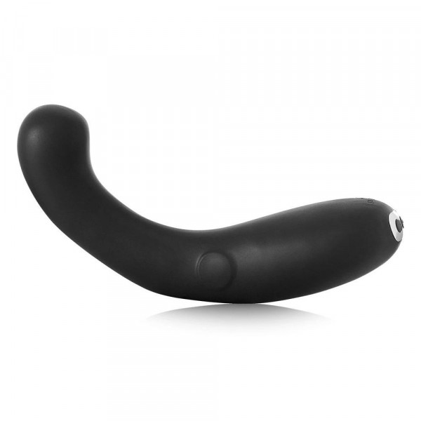 Черный гнущийся вибратор G-Kii G-Spot   Clitoral Vibrator - 23 см.