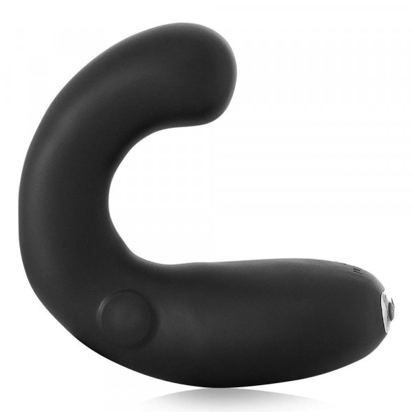 Черный гнущийся вибратор G-Kii G-Spot   Clitoral Vibrator - 23 см.