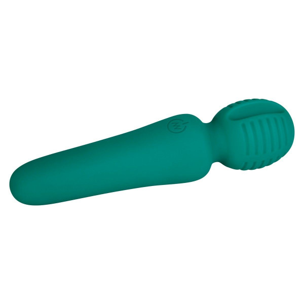 Зеленый мини-wand Eve s Petite Private Pleasure Wand - 14,8 см.