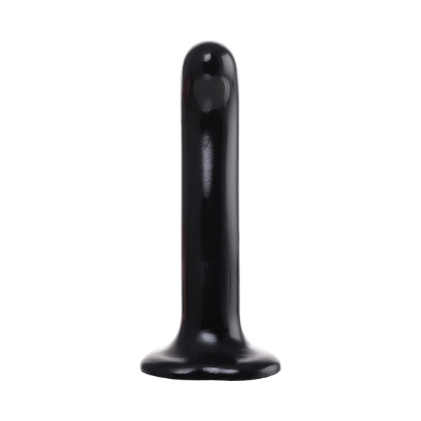 Черный стимулятор для пар P G-Spot Dildo Size M - 18 см.