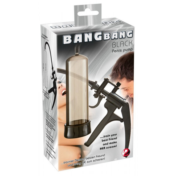 Черная вакуумная помпа Bang Bang