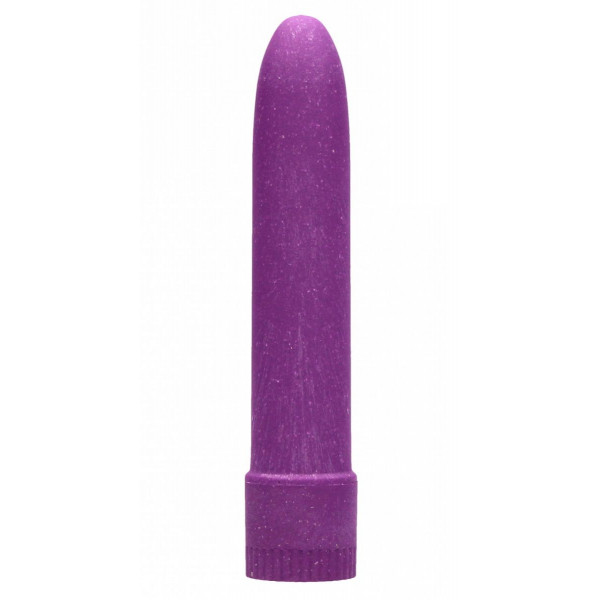 Фиолетовый вибратор 5.5  Vibrator Biodegradable - 14 см.