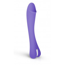 Фиолетовый вибратор для G-стимуляции Gili G-Spot Vibrator - 22 см.