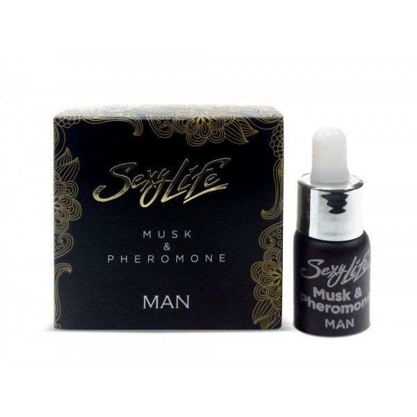 Ароматическое масло с феромонами Sexy Life Musk Pheromone man - 5 мл.