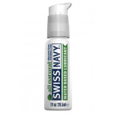 Гипоаллергенный лубрикант Swiss Navy All Natural Water Base Lubricant - 29,5 мл.