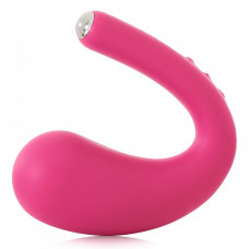 Ярко-розовый вибратор Dua G-spot   Clitoral Wearable Vibrator - 17,8 см.