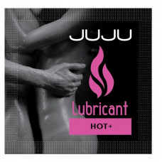 Возбуждающий лубрикант JUJU HOT+ - 3 мл.