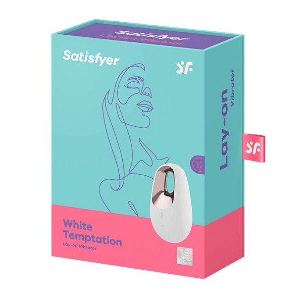 Белый вибромассажер Satisfyer White Temptation