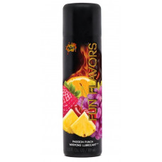 Разогревающий лубрикант Fun Flavors  4-in-1 Passion Punch с ароматом фруктов - 89 мл.