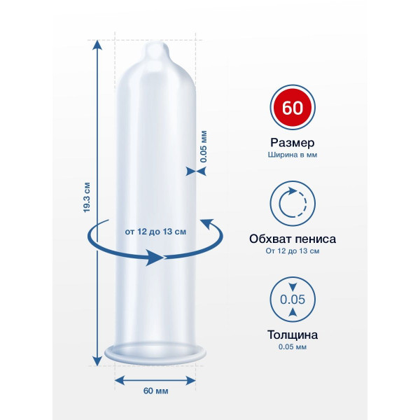 Презервативы MY.SIZE размер 60 - 36 шт.