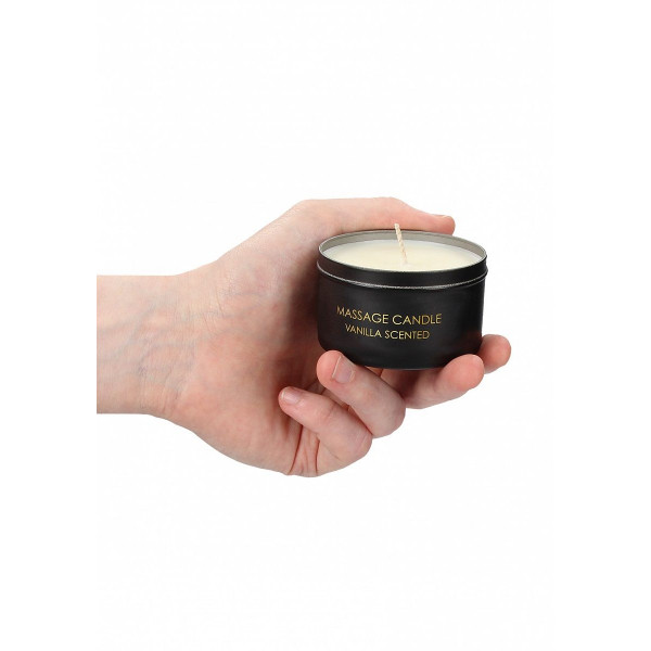 Массажная свеча с ароматом ванили Massage Candle Vanilla Scented - 100 гр.