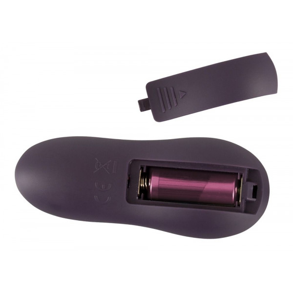 Фиолетовый универсальный вибратор Remote Controlled Couples Vibrator