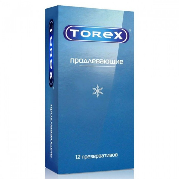 Презервативы Torex  Продлевающие  с пролонгирующим эффектом - 12 шт.