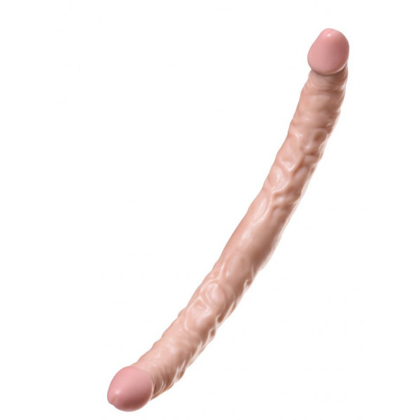 Двусторонний фаллоимитатор Realstick Nude - 42,5 см.