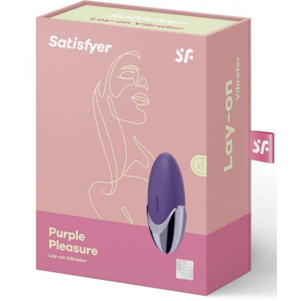 Фиолетовый вибромассажер Satisfyer Purple Pleasure