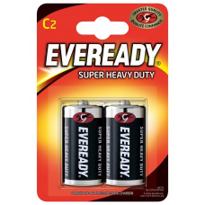 Батарейки EVEREADY SUPER R14 С 1,5V - 2 шт.