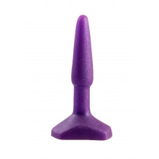 Фиолетовый анальный стимулятор Small Anal Plug Purple - 12 см.