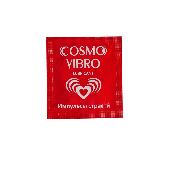 Пробник женского стимулирующего лубриканта на силиконовой основе Cosmo Vibro - 3 гр.