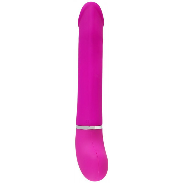 Лиловый вибратор-кролик с функцией сквирта Cumshot Rabbit Vibrator - 24 см.