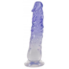 Прозрачный фаллоимитатор Clear Dildo на присоске - 22,5 см.