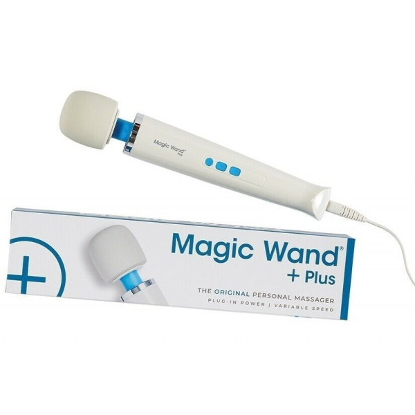 Жезловый проводной вибратор Magic Wand Plus (аналог) - 30,5 см.