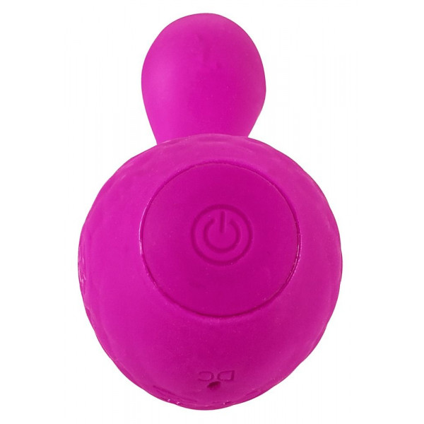 Лиловый вибратор-кролик Super Soft Silicone Rabbit Vibrator - 17,7 см.