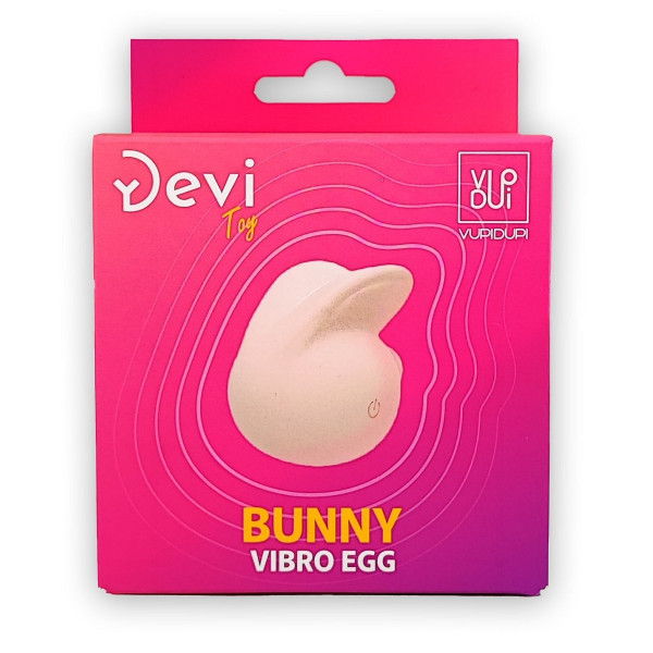 Розовое яичко-зайчик Bunny Vibro Egg