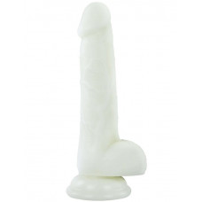 Светящийся в темноте фаллоимитатор 7 Inch Lumino Play Silicone Dildo - 18 см.