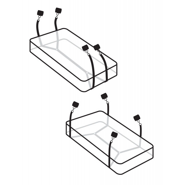 Фиксаторы для кровати Wraparound Mattress Restraints